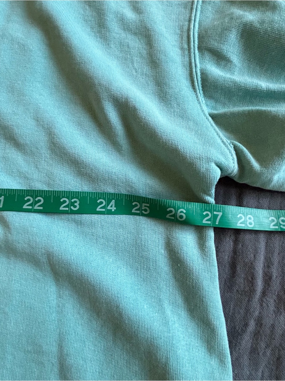 Jane and Delancey Green Short Sleeve Boxy Tee - Picture 4 of 6